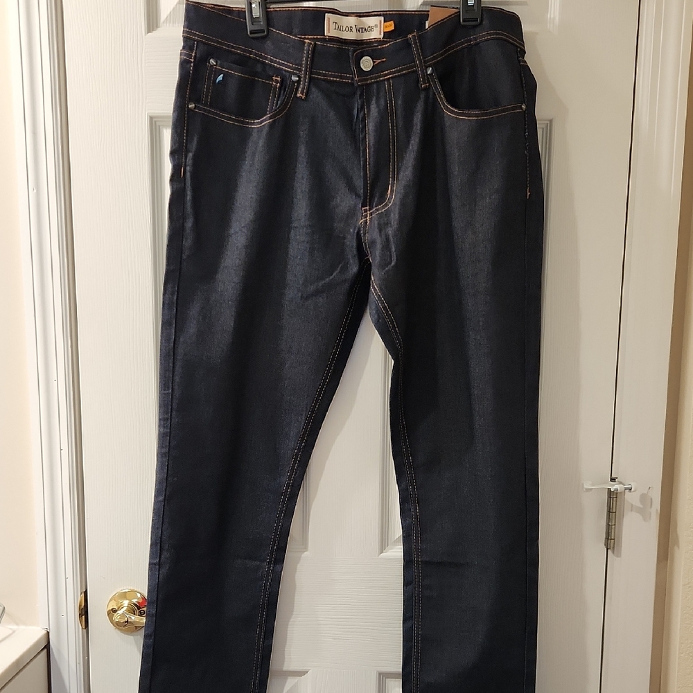 NWT Tailor Vintage Canaan Slim Fit Jeans Men's Size 36 X 32